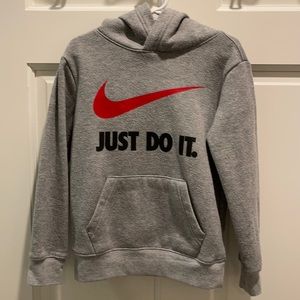 Nike boys Just Do It. Hoodie size 4